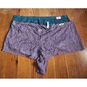 NWT CACIQUE 26/28 cotton full brief + cheeky short pack of 2